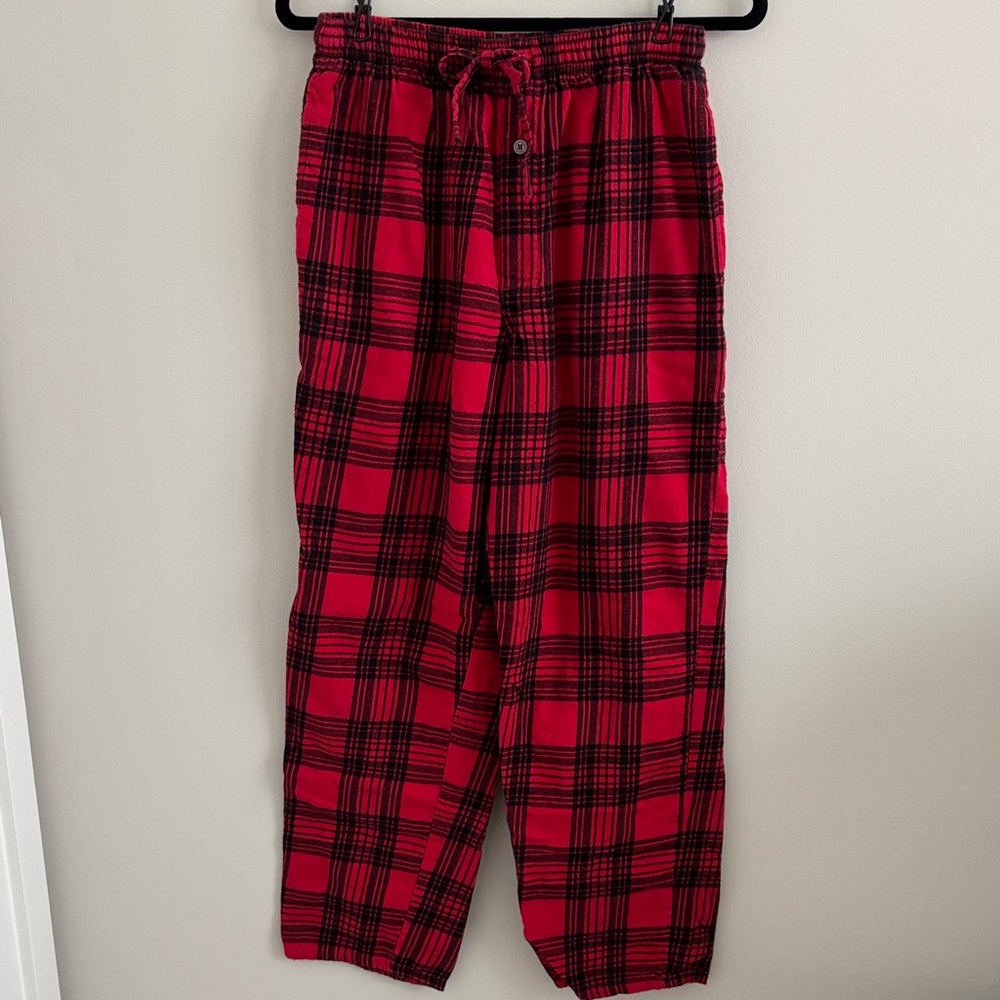 Stafford Plaid Sleep Pajama Pants Sz S